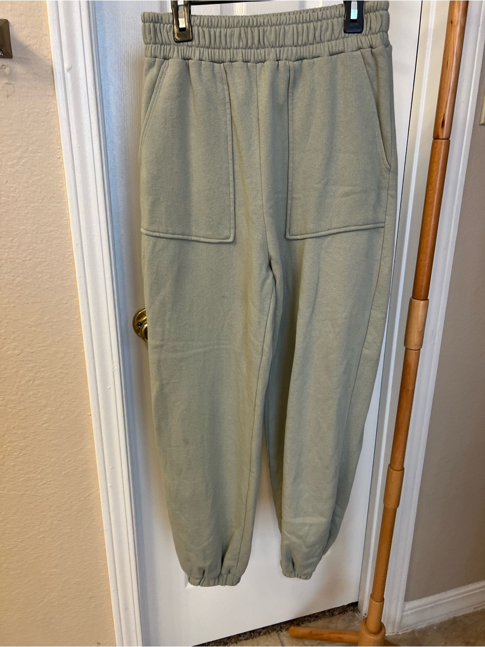 Lovers + Friends Olive Drawstring Waist Joggers
